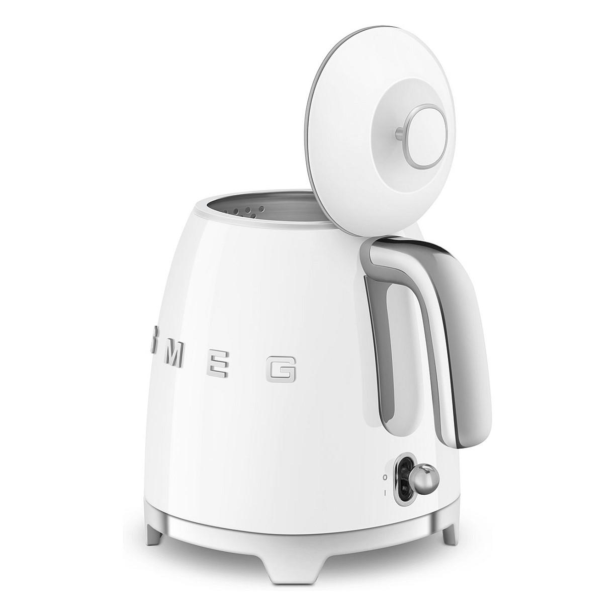 Çajnik Elektrik Smeg KLF05WHEU, 0.8L, 1400W, 360° – Bardhë - 7