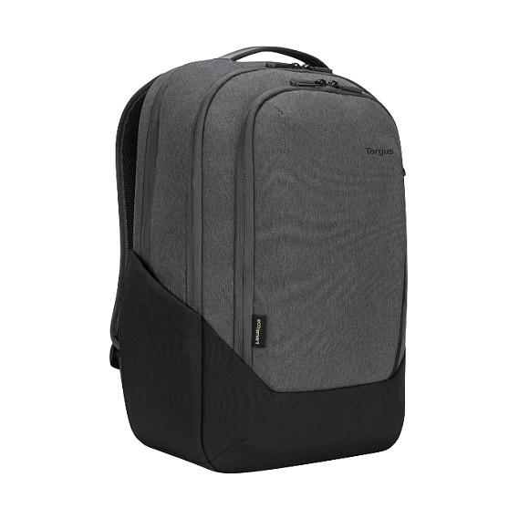 Çantë për laptop Targus EcoSpruce TBB013EU / Backpack / 15.6" / 100% Recycled PET / Water-Resistant Base / Key Clip / Pen Holder / Business Card Holder / Water Bottle Pocket - Gri/Zezë