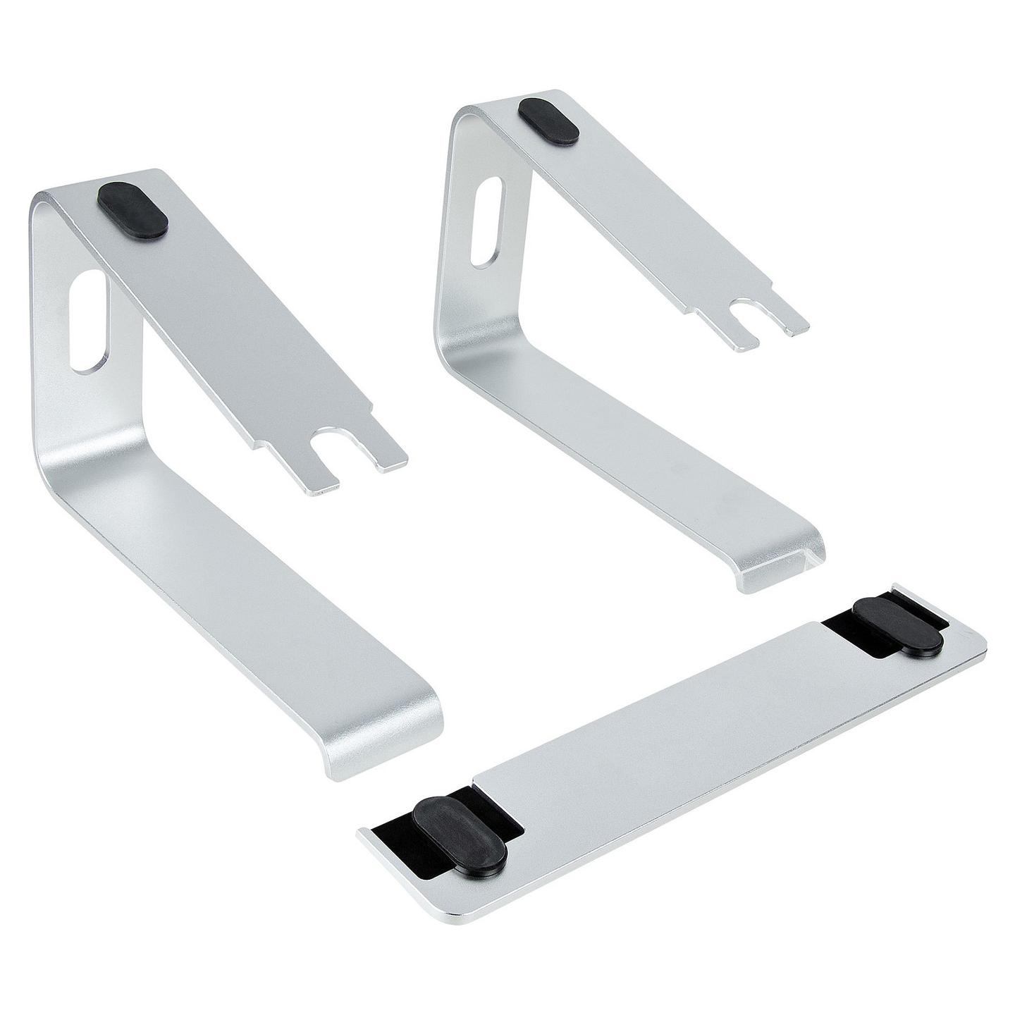 Mbajtës për Laptop StarTech.com LAPTOP-STAND-SILVER, 13–17", 5kg, Alumini, 16° - Argjend - 10