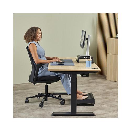 Mbështetëse për Kyçin Fellowes Breyta / Për Maus / Silikon / 18 × 6 cm / Microban / Antibakteriale / EN ISO 9241-5 - Blu - 5