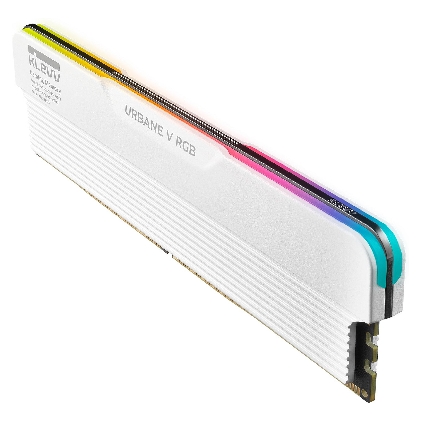 RAM Memorie DDR5 KLEVV Urban V RGB / 32GB (2x16GB) / DIMM / 6000MHz / CL28 - Bardhë - 4