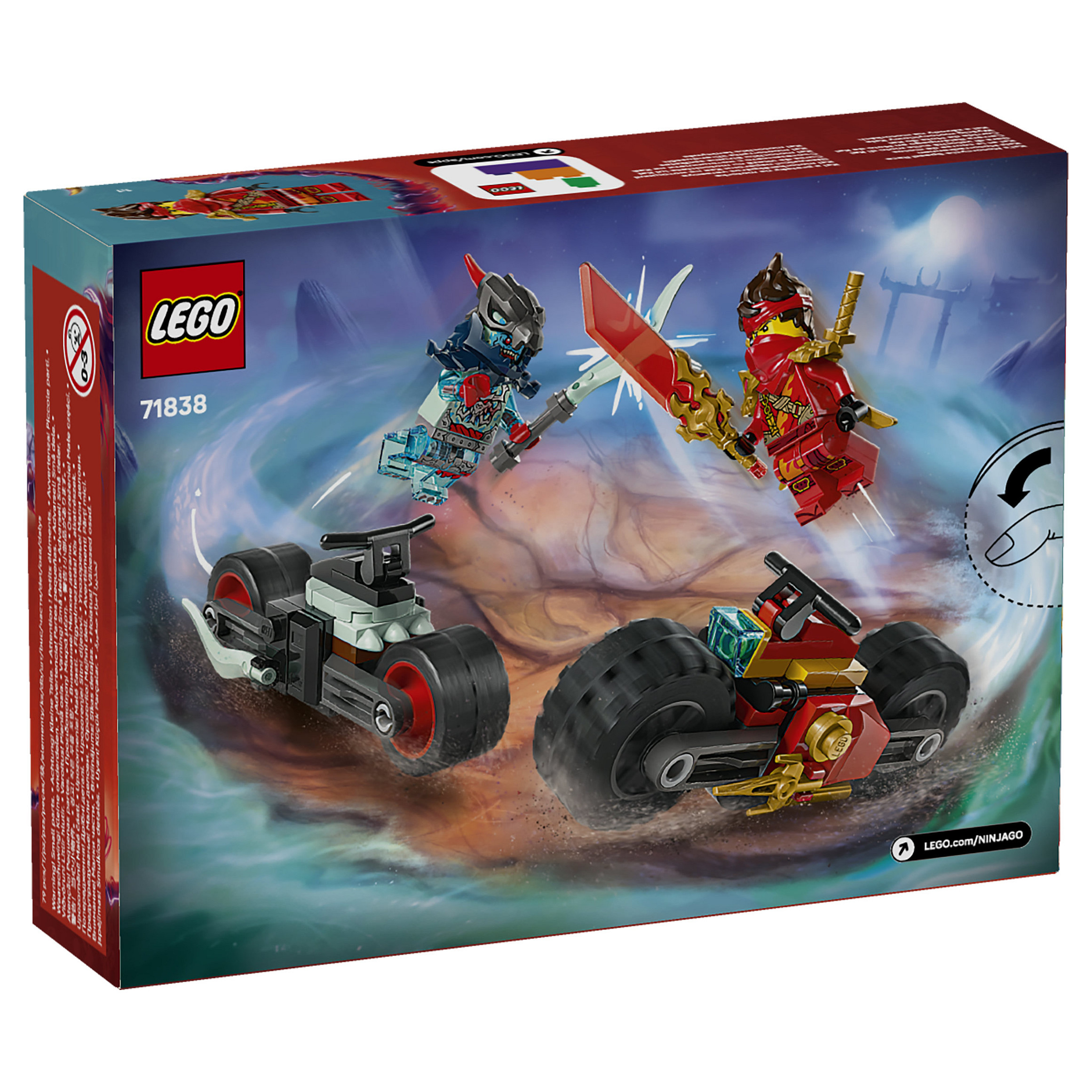 LEGO NINJAGO Kai's Motorcycle Speed Race - 27