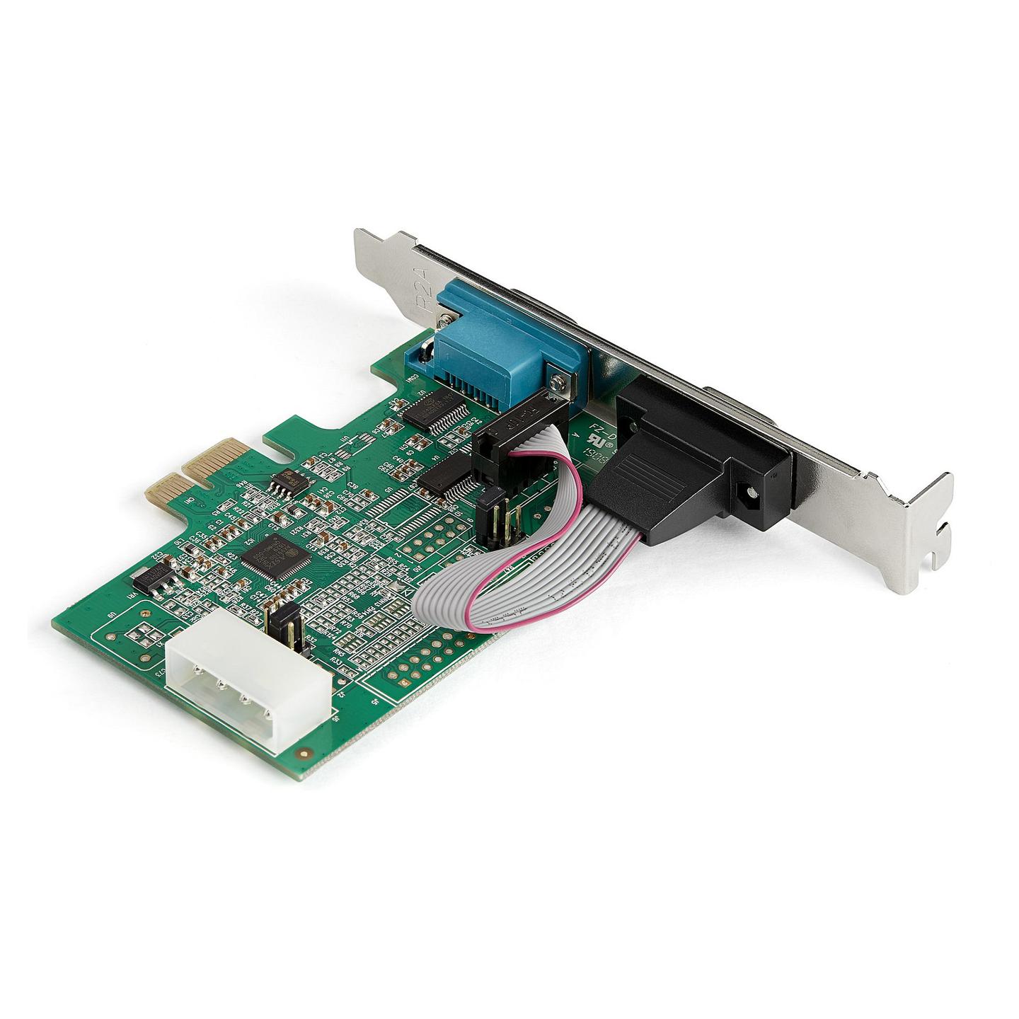 Kartë Zgjerimi StarTech.com PEX2S953, PCI Express x1, 2x Serial RS-232 DB9, deri në 921.6Kbps, ASIX AX99100, 16950 UART, Low Profile + Full Height - 2