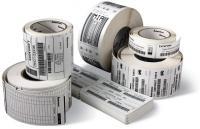 Etiketa për Printer Zebra Z-Select 2000D, 76 × 25 mm, 2580 Etiketa për Rrotull, 12 Rrotulla – Bardhë