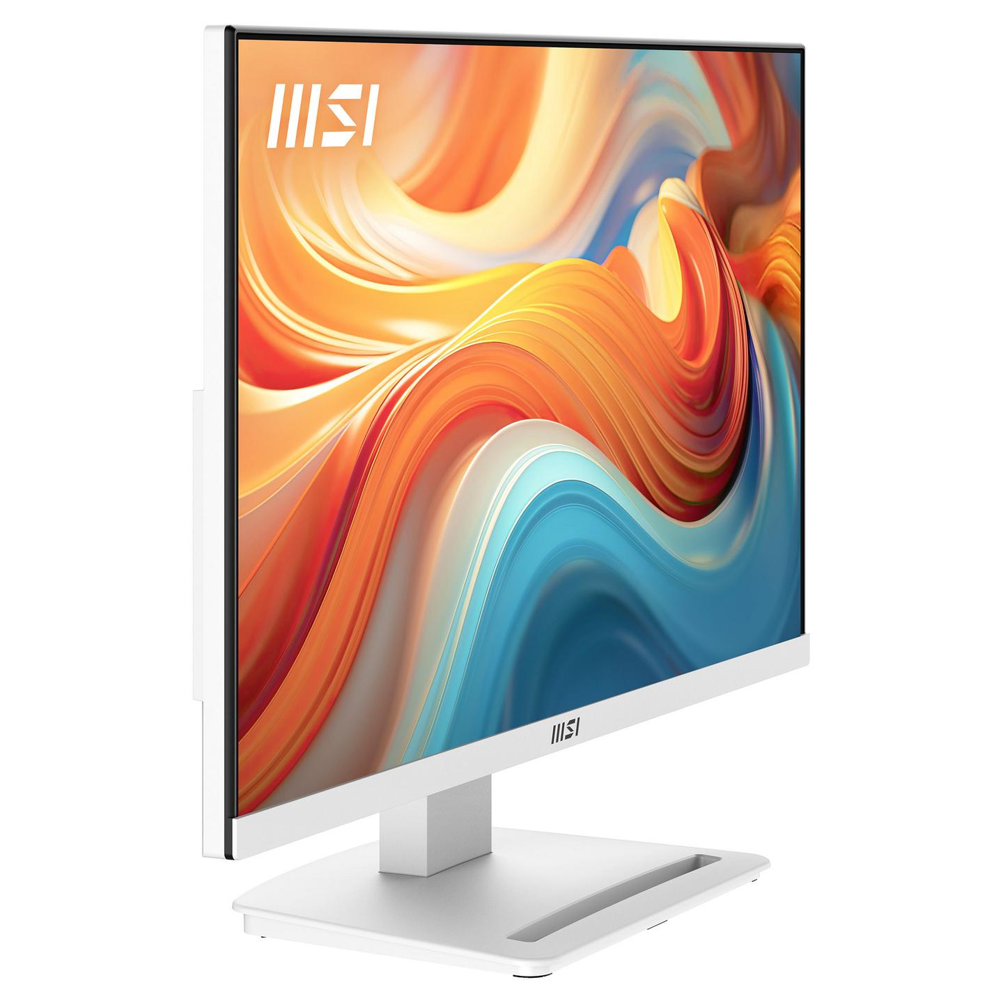 Monitor MSI Pro MP241W E14V / 23.8" / Full HD VA / 144Hz / 1ms / HDMI+DP - Bardhë - 9