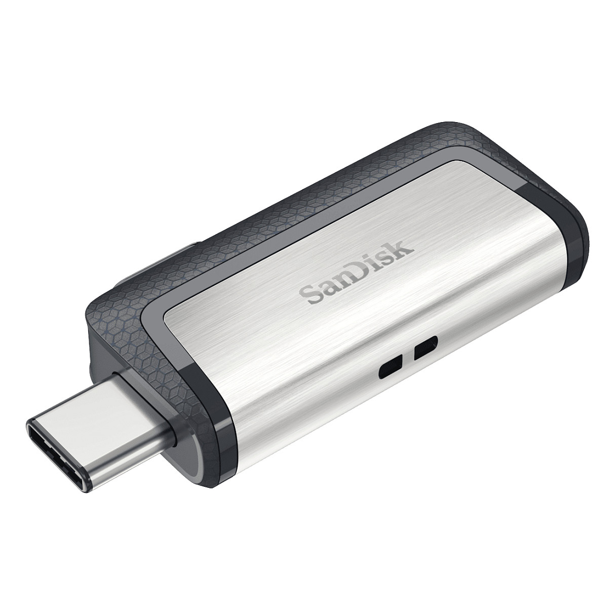 USB Flash Drive SanDisk Ultra Dual Drive Type-C / 256GB / USB Type-A + USB Type-C / USB 3.2 Gen 1 - Hiri/Argjend - 5