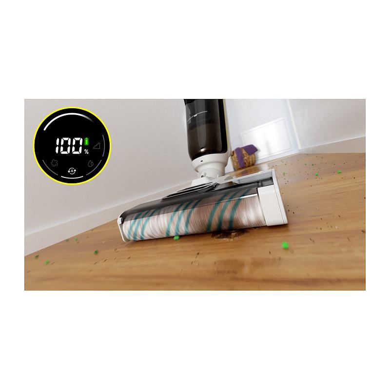 Pastrues Dyshemeje Kärcher FCV 4 Dry Pet & Home, 3-Në-1, Aspirim, Larje dhe Tharje, 18V, 45 Min - Zezë, Bardhë - 2