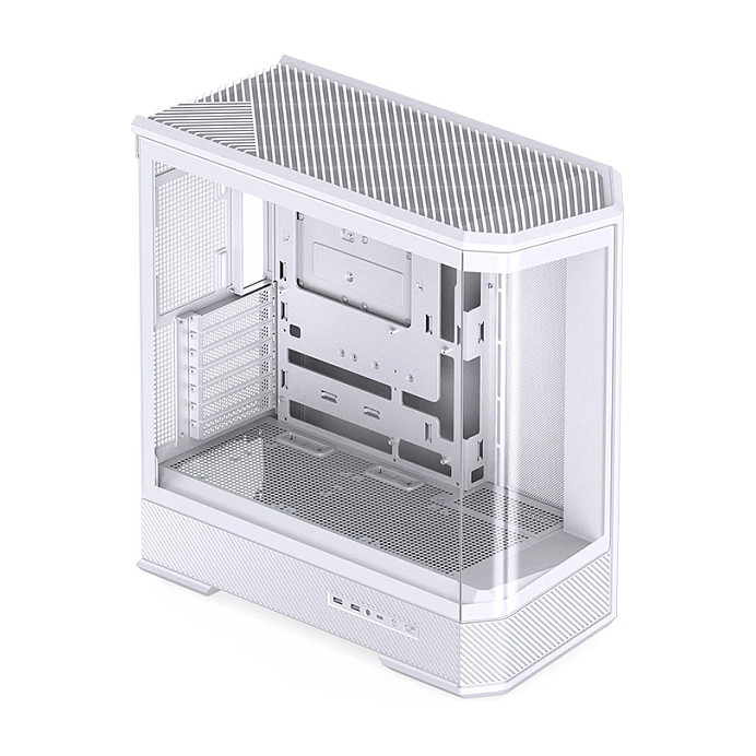 Kasë PC Jonsbo D400 / Midi Tower / ATX / Tempered Glass - Bardhë - 15