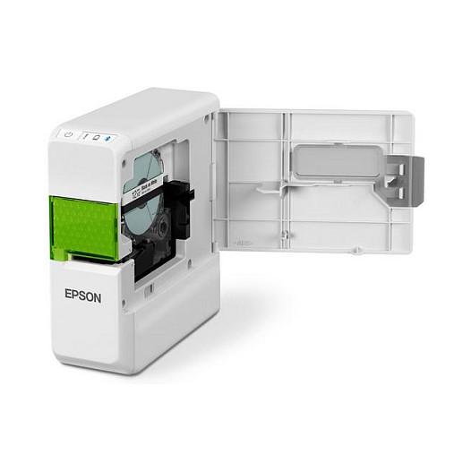 Printer Label Epson LabelWorks LW-C410, Thermal Transfer, 180DPI, 9mm/s, Bluetooth, Auto Cutter - Bardhë - 5