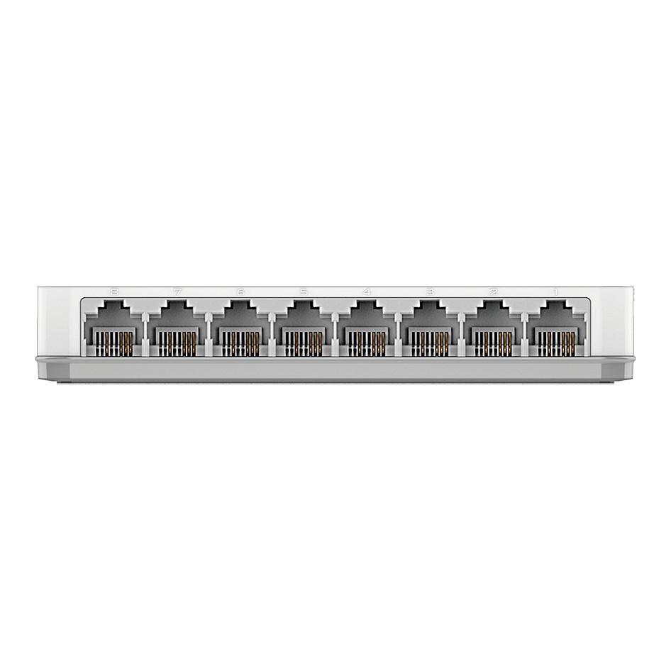 Switch D-Link DES-1008C/E, 8x Fast Ethernet RJ45, 10/100Mbps, 1.6Gbps - Bardhë - 3
