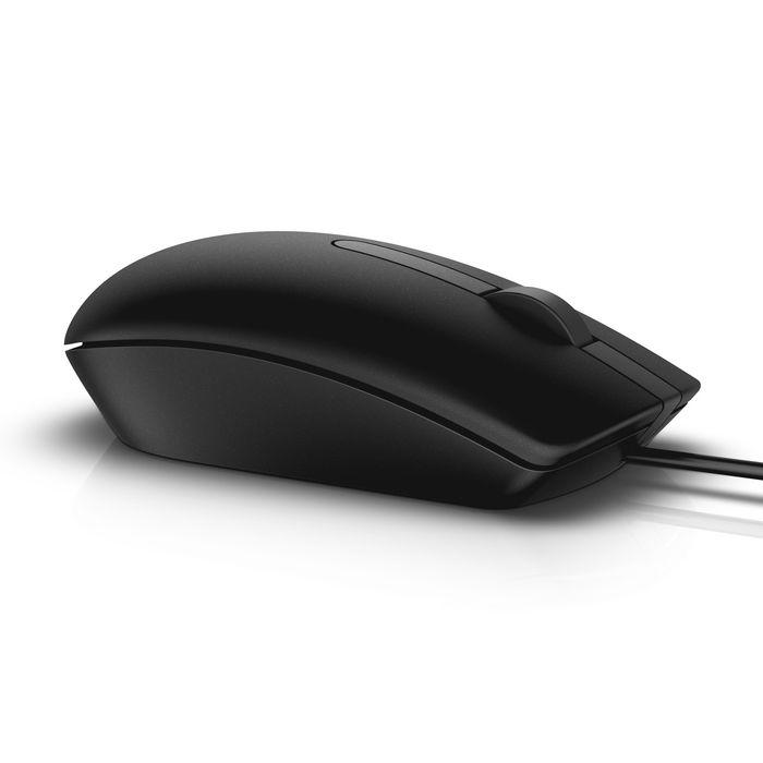 Maus me kabllo Dell MS116 / USB Type-A / 1000 DPI / 2 Butona / 1.8m - Zezë - 3