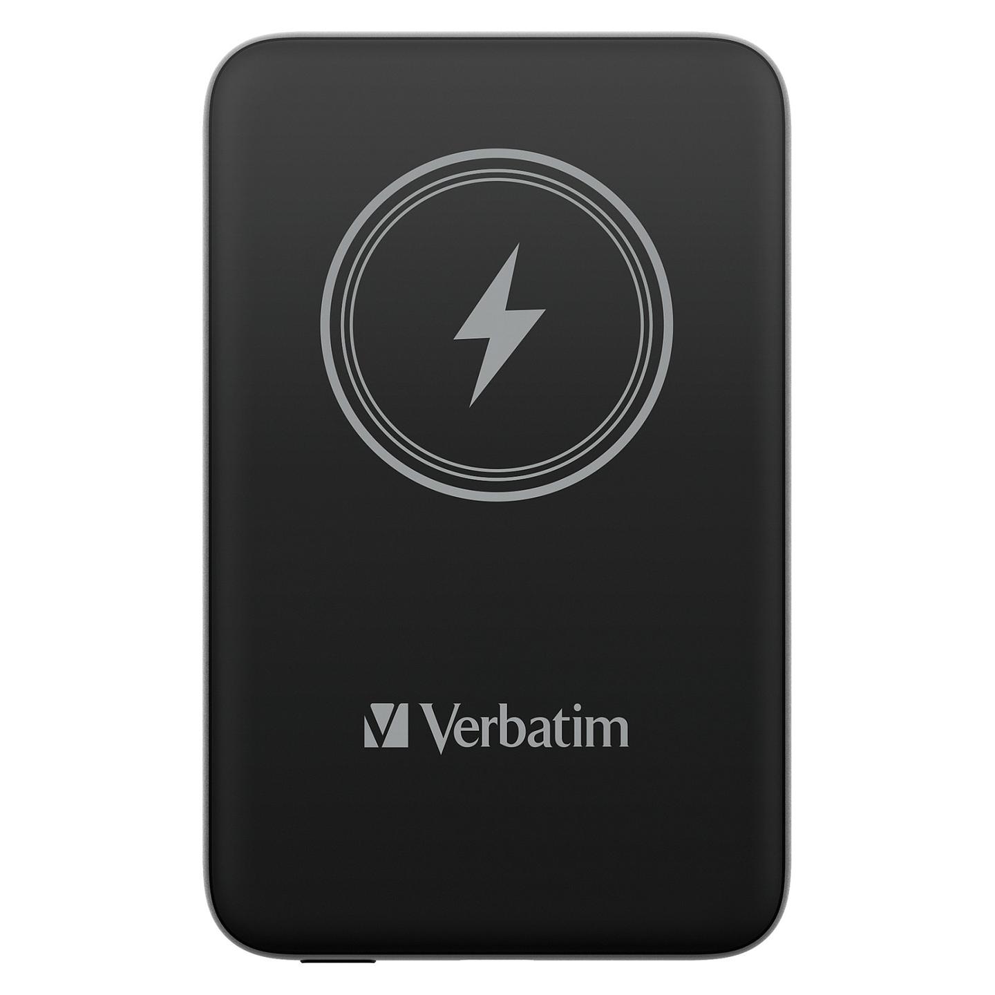Power Bank Magnetik Verbatim Charge 'n' Go / 10000mAh / USB-C / 20W / Wireless 15W / MagSafe / Power Delivery / Quick Charge 3.0 – Zezë - 3