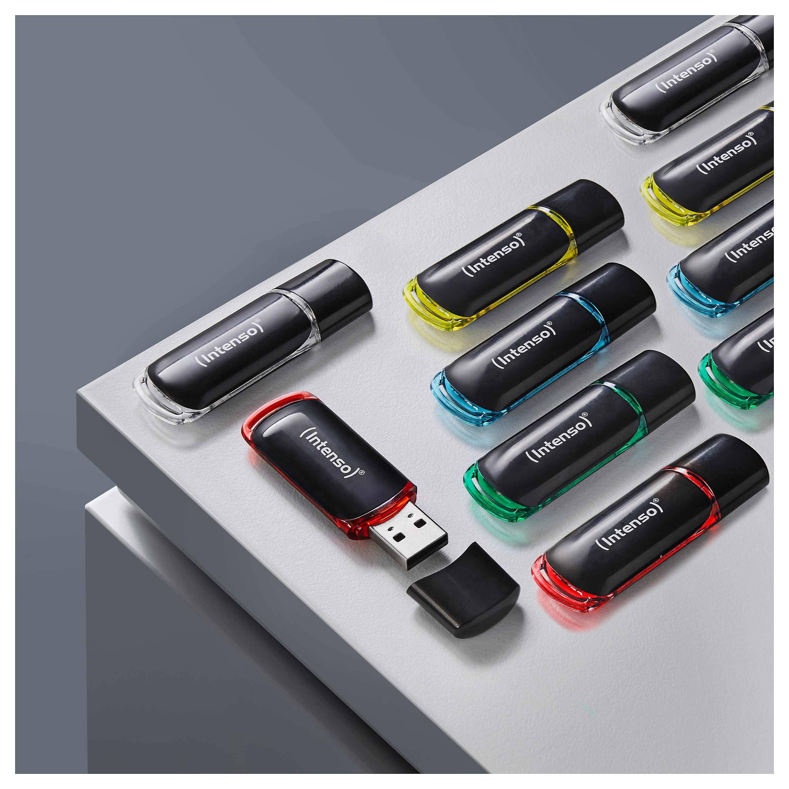 USB Flash Drive Intenso Business Line Multipack / 10x8GB / USB 2.0 / USB-A - Mix - 5