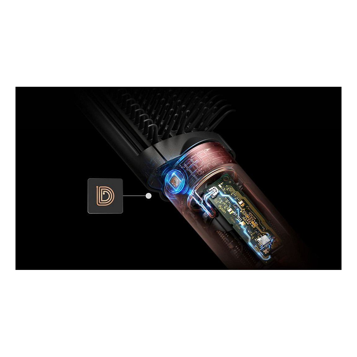 Stiluese për flokë Dyson Airwrap Co-anda2x Straight + Wavy / 6-in-1 / Hyperdymium 2 / Bluetooth / MyDyson – Kuqe/Ari/Zezë - 5