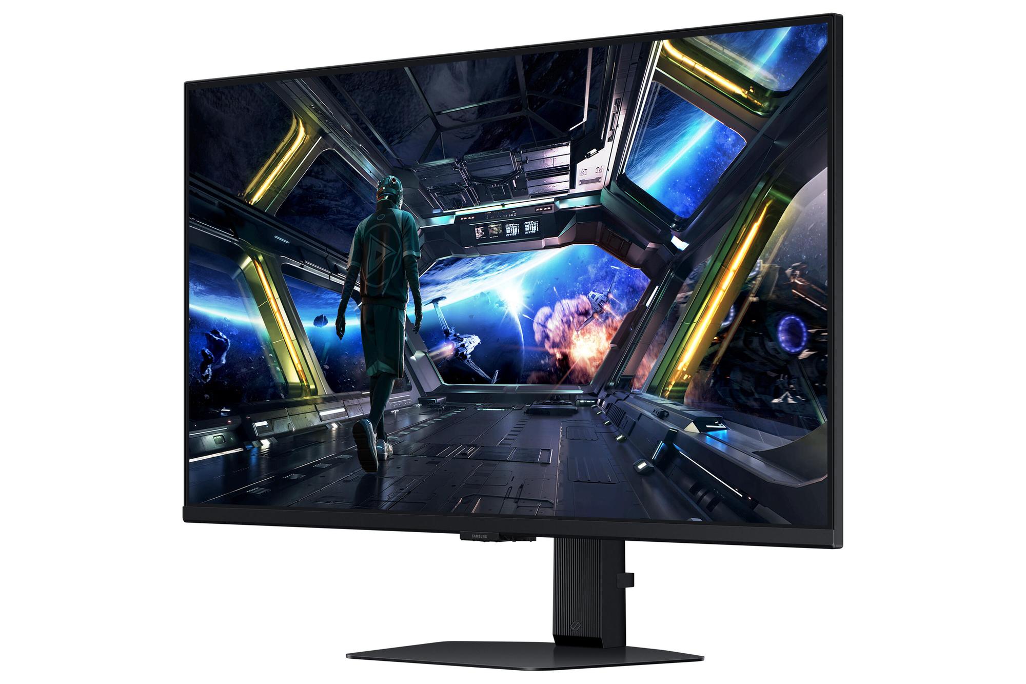 Monitor Gaming Samsung Odyssey G7 G70F / 27" / 4K UHD IPS / 180Hz / 1ms / HDMI+DisplayPort+USB - Zezë - 3