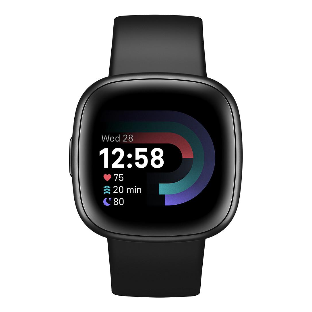 Orë e Mençur Fitbit Versa 4, 40mm, AMOLED, GPS, Bluetooth 5.0 - Zezë - 2