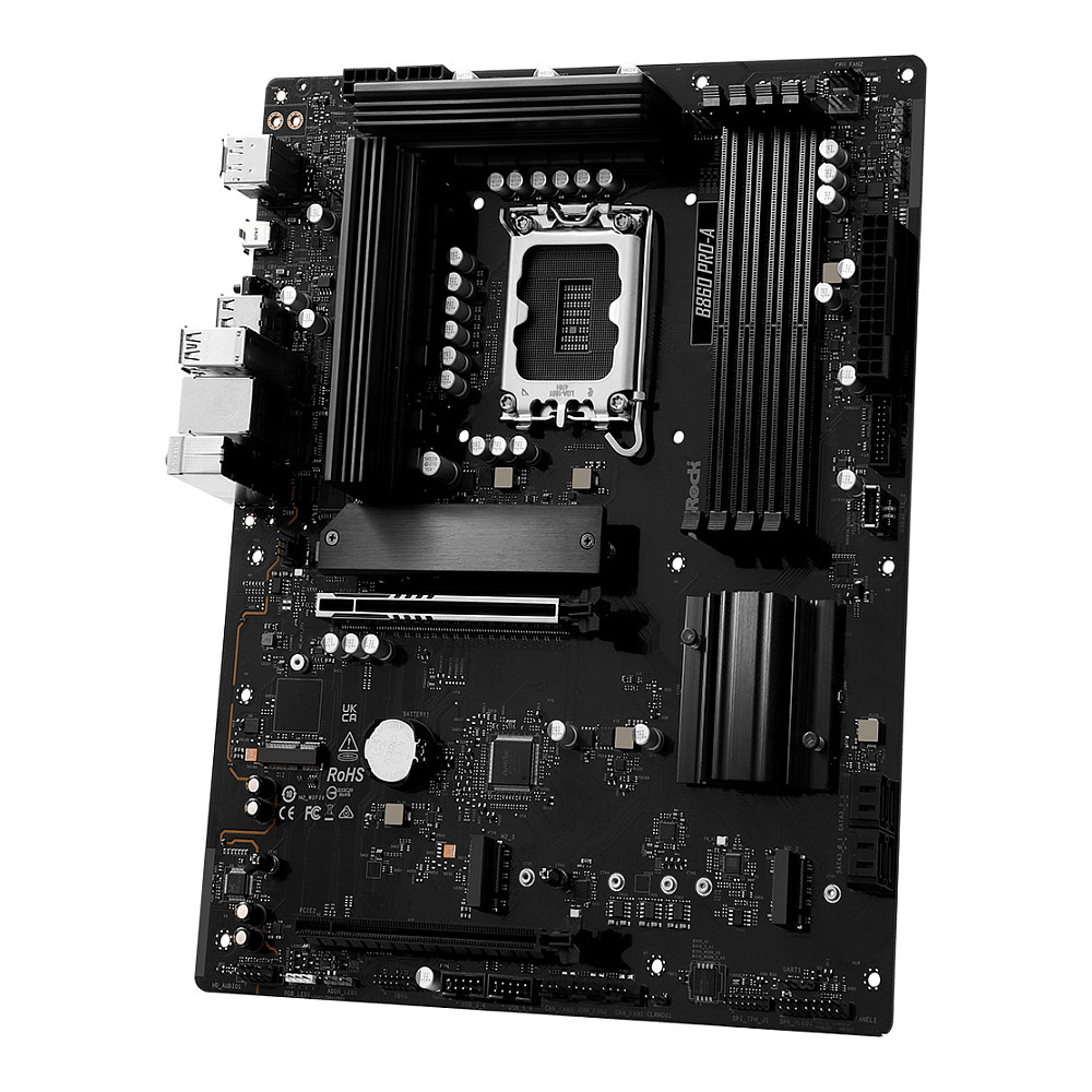 Pllakë Amë ASRock B860 Pro-A / Intel LGA1851 / B860 / DDR5 / ATX / M.2 / SATA III / 2.5GbE LAN - 4