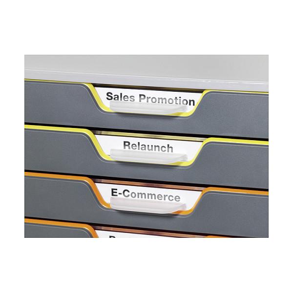 Organizues me Sirtarë DURABLE VARICOLOR 10, 10 Sirtarë, A4–C4, 280 x 292 x 356 mm - Gri, Shumëngjyrësh - 2