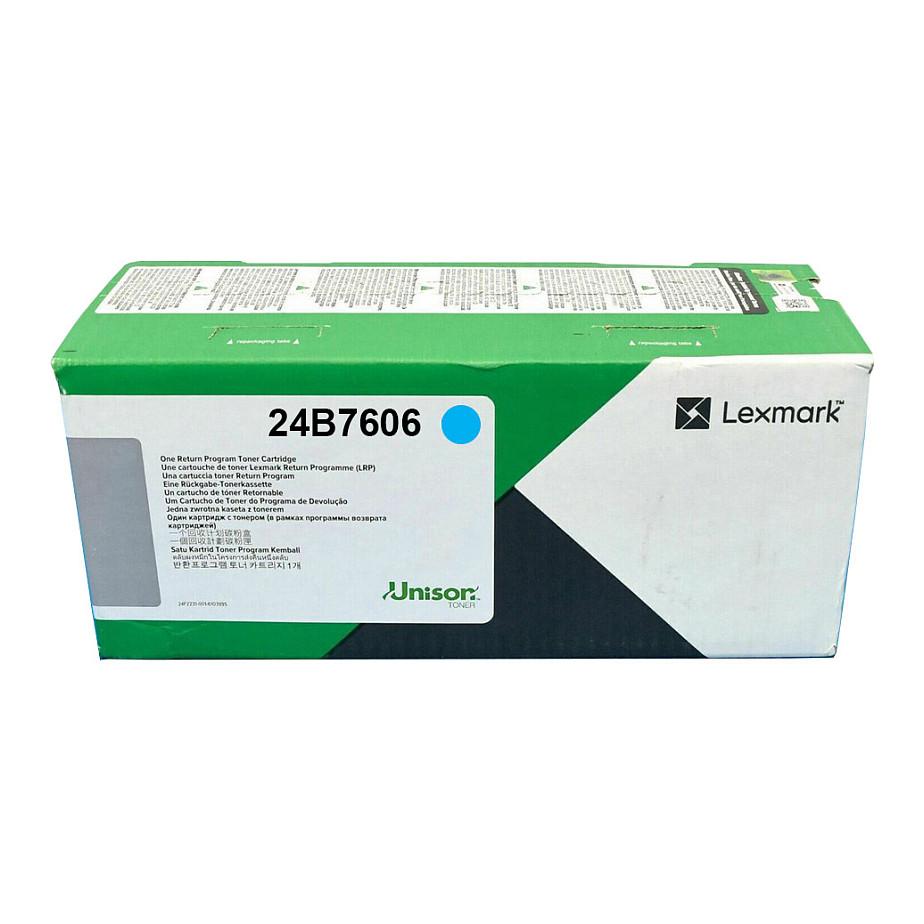Toner Lexmark 24B7606, 12000 faqe - Blu