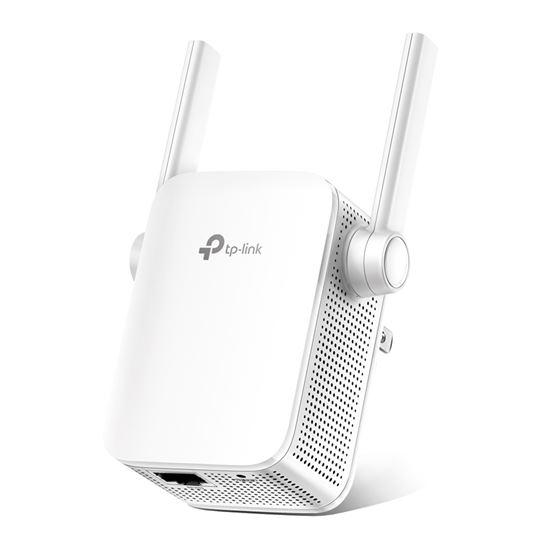TP-Link RE205, Wi-Fi Range Extender, AC750, Dual-Band, 300Mbps + 433Mbps, 10/100Mbps RJ45, 2 Antena – E Bardhë - 2