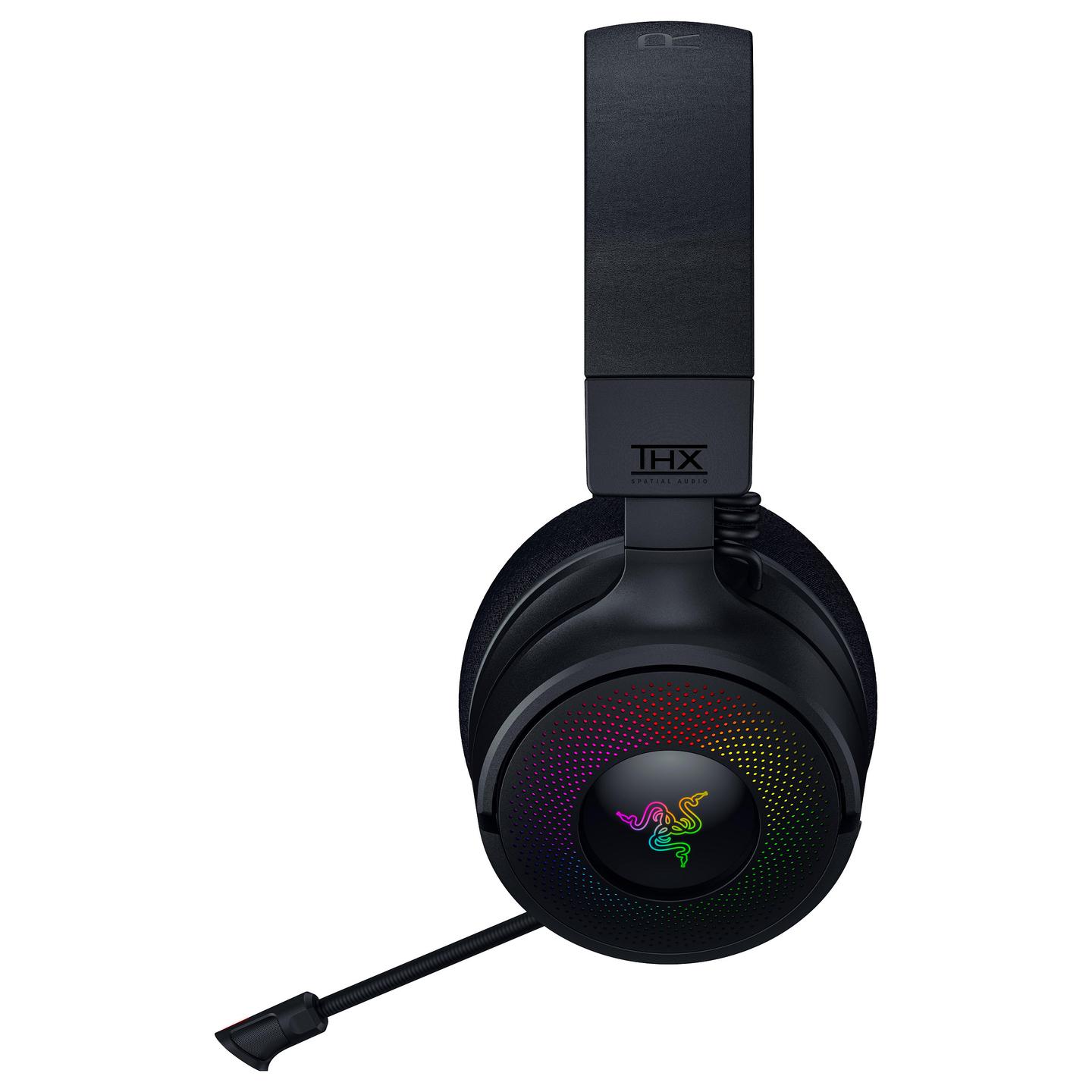 Kufje Gaming Razer Kraken V4, Wireless 2.4GHz, Bluetooth 5.3, USB, 40mm, Mikrofon - Zezë - 13