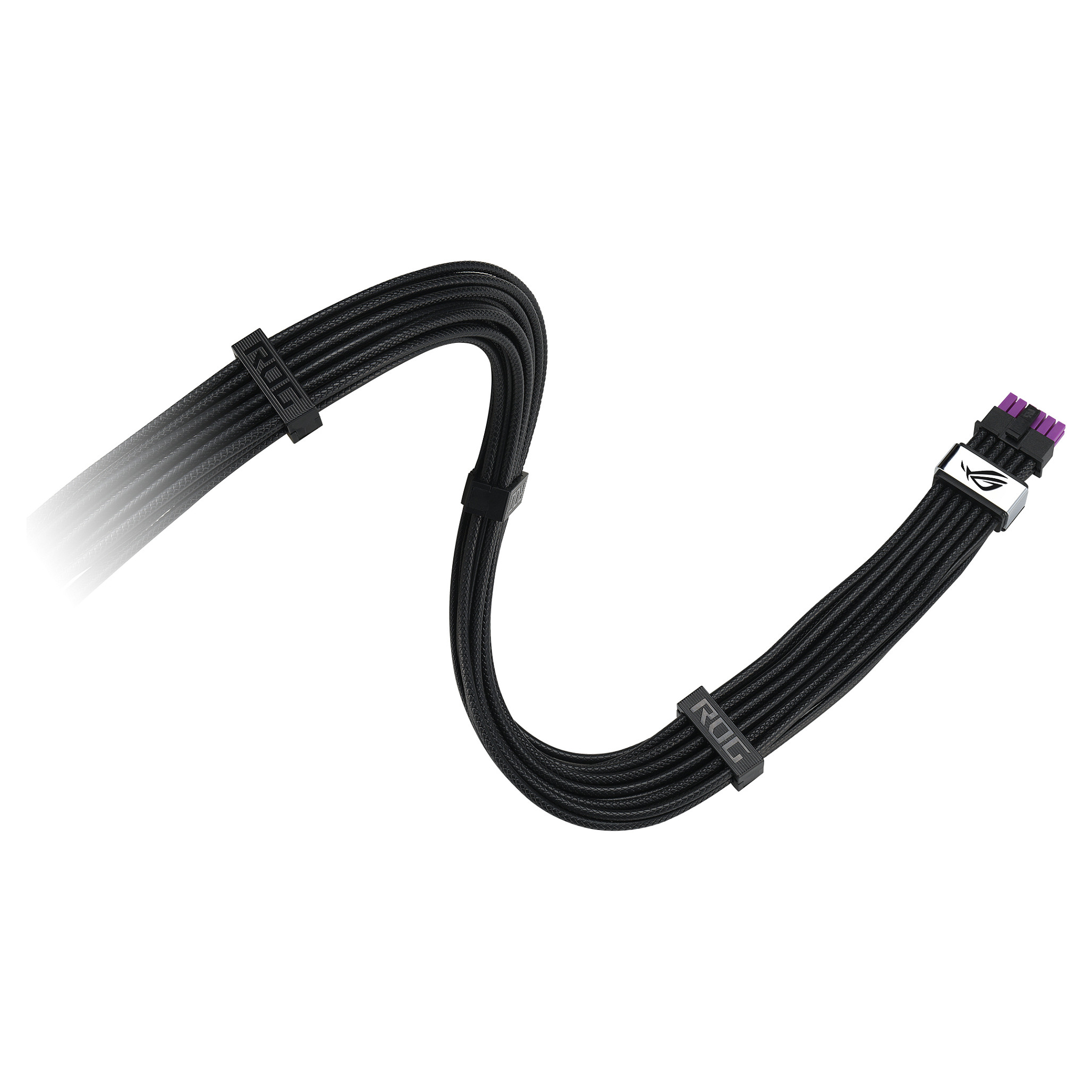 Kabllo për furnizim me Energji ASUS ROG Equalizer / PCIe 16-pin / PCIe x16 Gen 4.0 / 0.75m - Zezë - 11