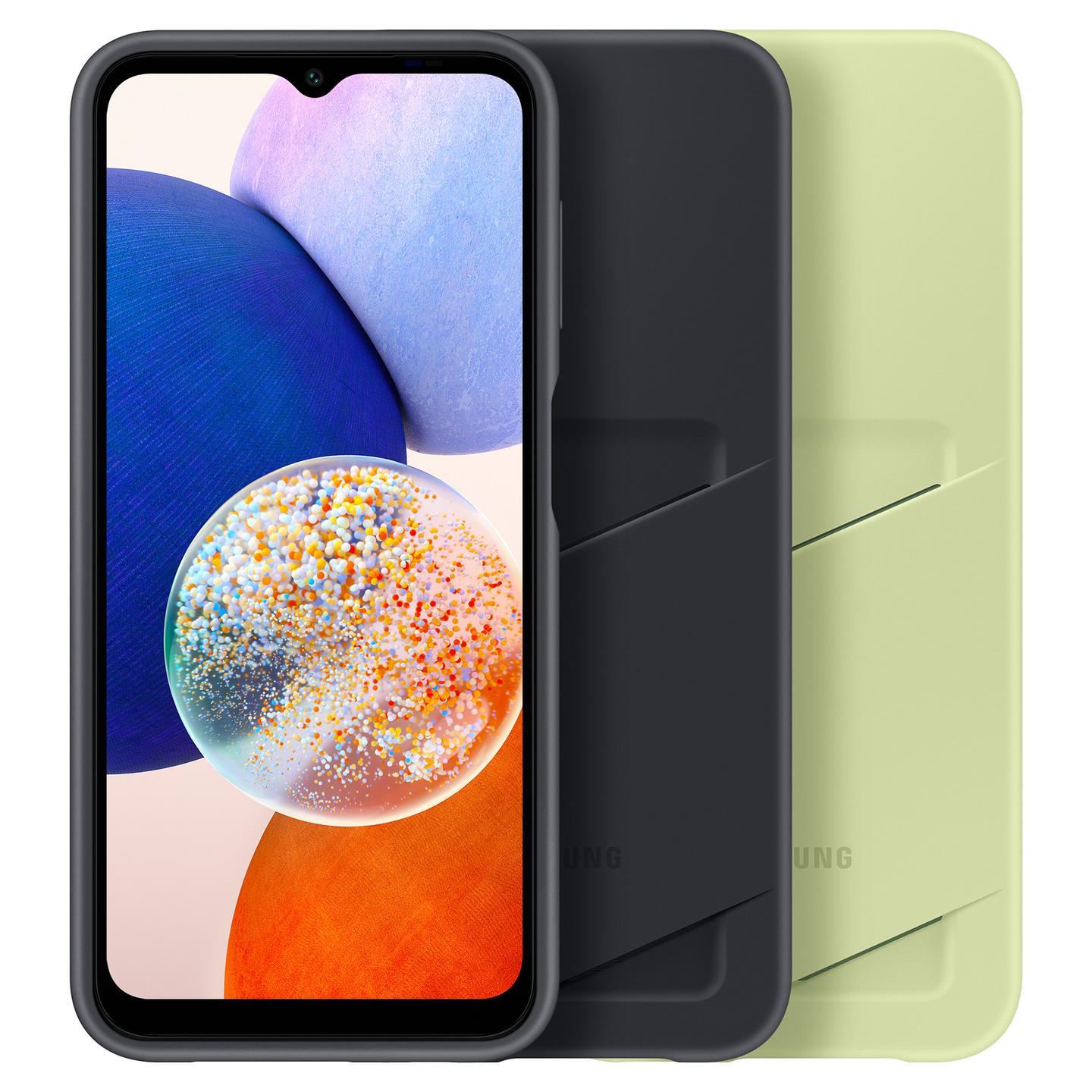 Case për Telefon Samsung Galaxy A14 5G, Card Slot, EF-OA146 – Zezë - 5