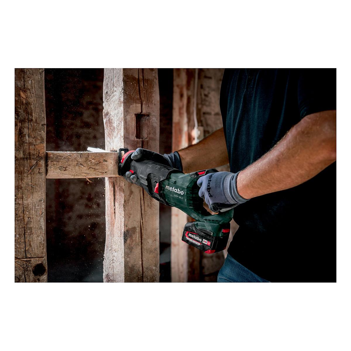Sharrë Reciproke me Bateri Metabo SSEP 18 LT, 18V, 3000goditje/min, 32mm - Gjelbër - 4