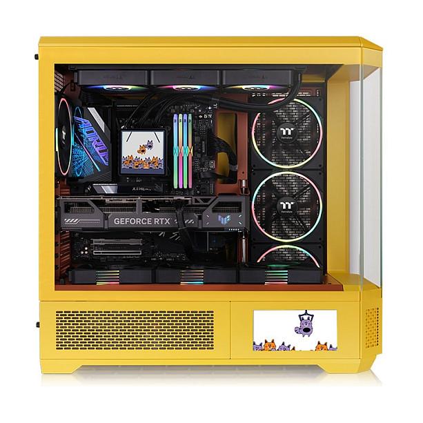 Ekran LCD për Kasë Thermaltake 6.0" LCD Panel Kit for View 600 TG, 1480×720, TFT-LCD, USB 2.0 - Verdhë - 5