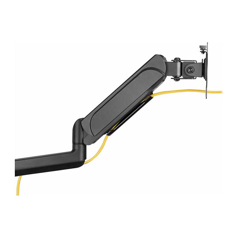 Mbajtëse për Monitor Equip 650134 / 3 Monitorë / 17"-27" / 21kg / Rregullim Lartësie / Gas Spring - Zezë - 3
