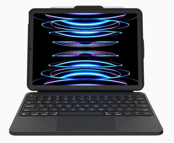 Aksesor për tablet DEQSTER Prime Keyboard / iPad Air 13" / M2-M3 / USB-C / 2x USB-C / Trackpad / Water-Resistant - Zezë - 3
