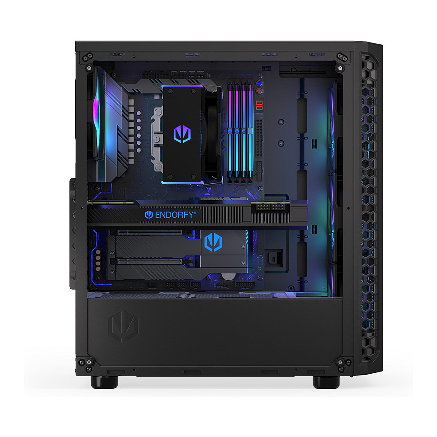 Kasë PC ENDORFY Signum 300 ARGB / Tower / 4x 120mm ARGB Fan / Radiator 360mm - Zezë - 12