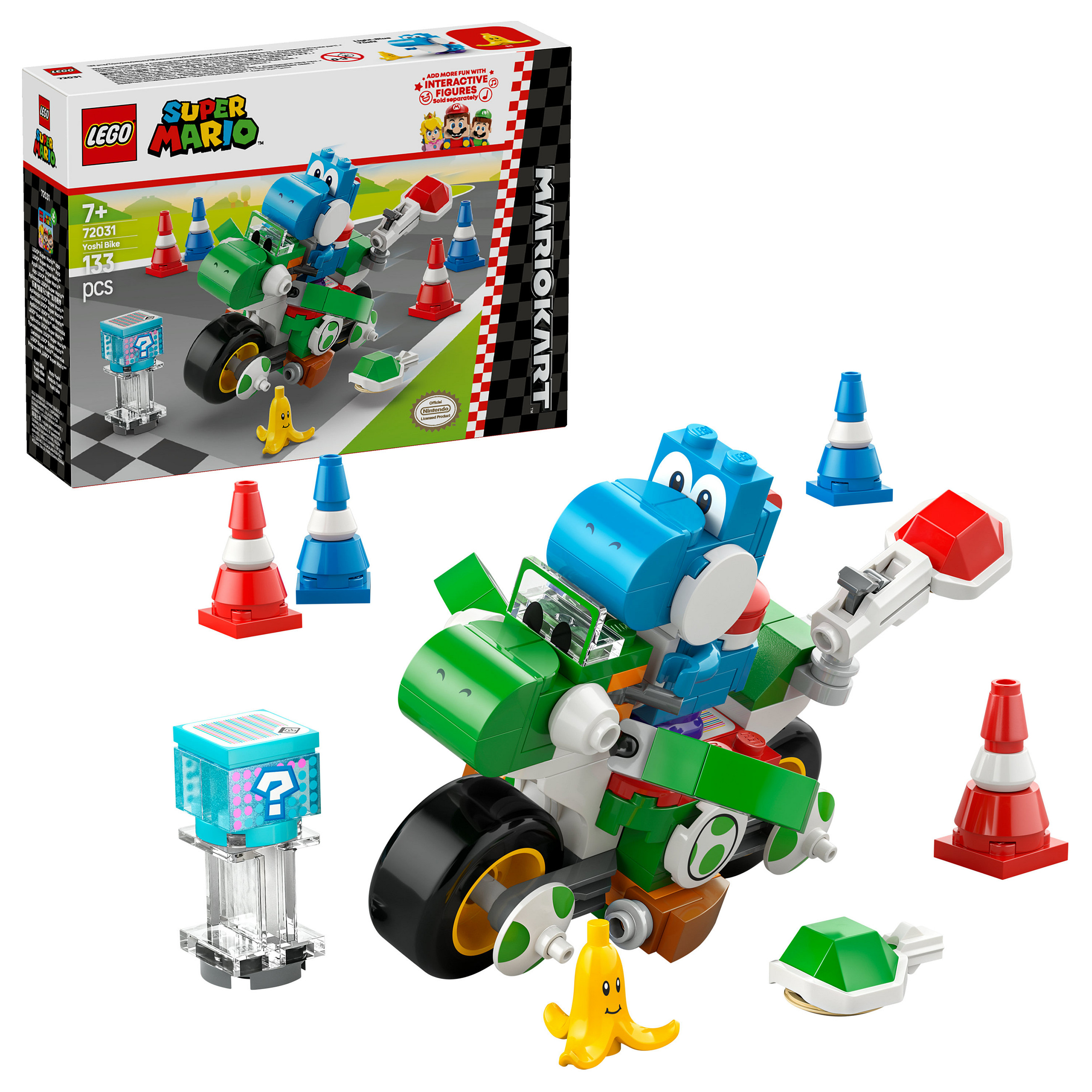 LEGO Super Mario Mario Kart – Yoshi Bike - 15