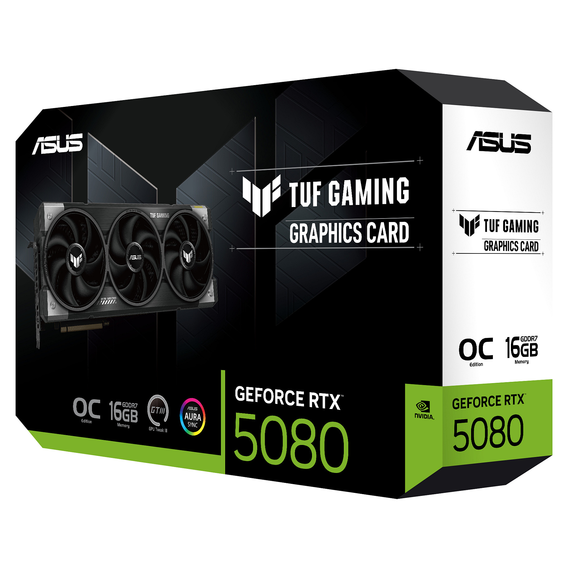 Kartelë Grafike NVIDIA GeForce RTX 5080 / 16GB GDDR7 / 256-bit / ASUS TUF Gaming OC Edition - 5