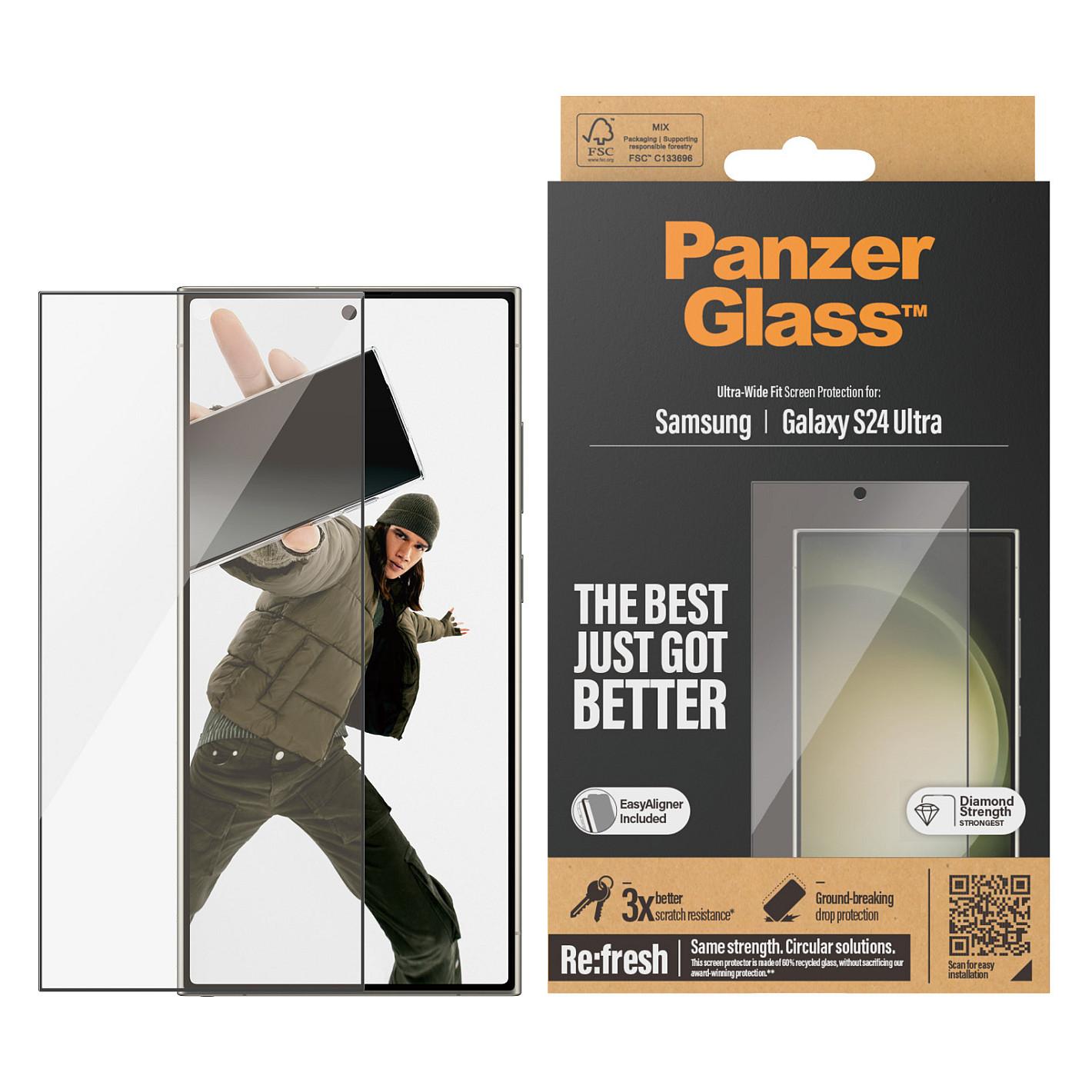 Mbrojtëse Ekrani PanzerGlass / Ultra-Wide Fit / EasyAligner / Samsung Galaxy S24 Ultra - 2
