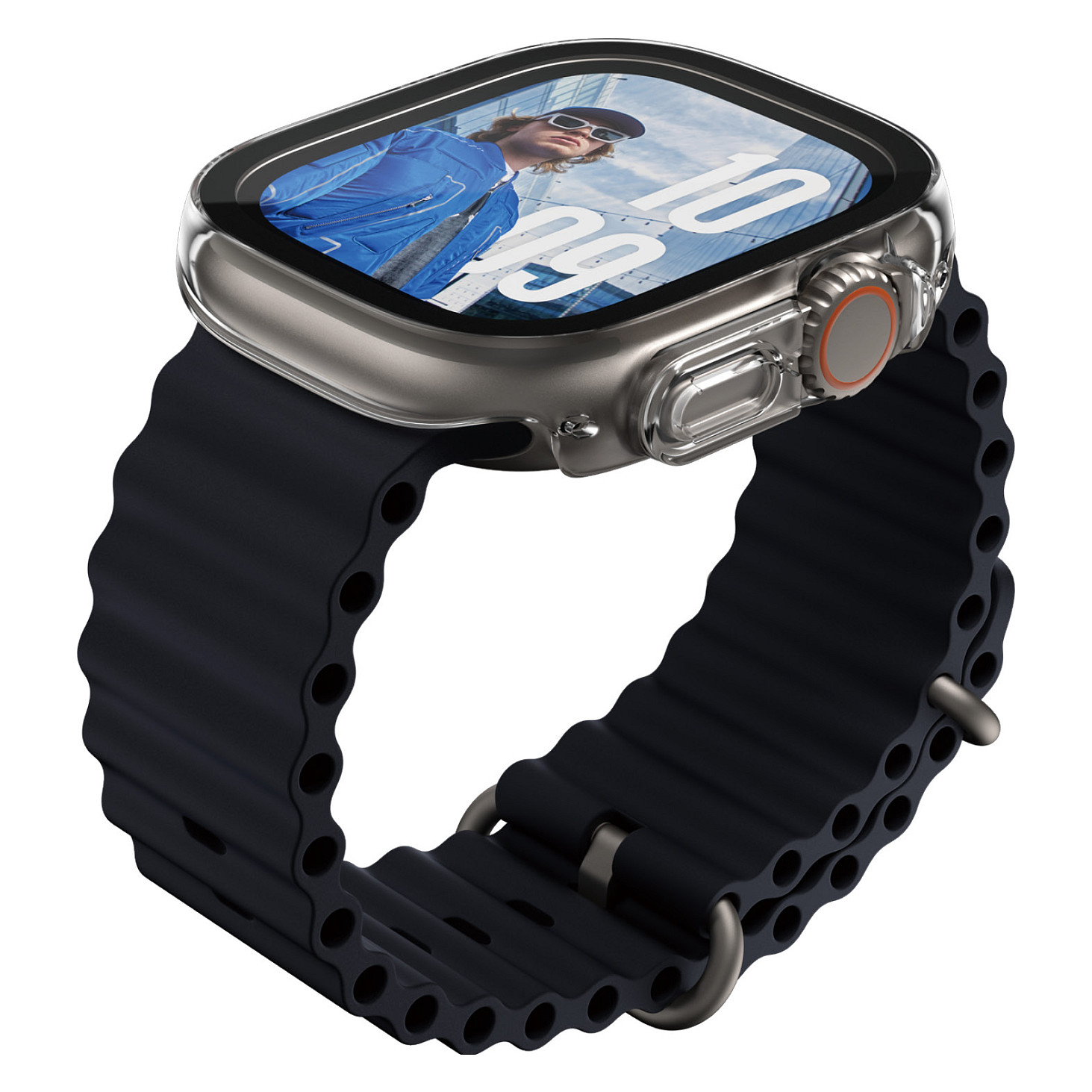 Aksesorë për orë PanzerGlass / Mbrojtëse xhami / Apple Watch Ultra 3 / Ultra 2 / Ultra 49mm - Transparente