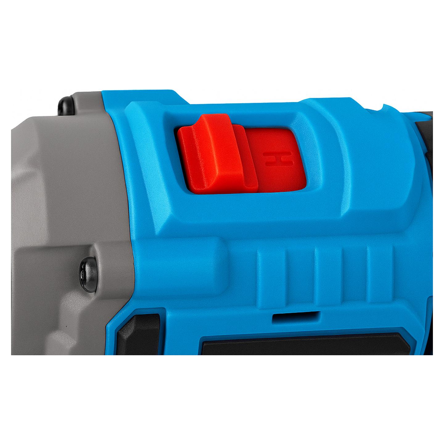 Shpuese me Bateri Extralink Powerlink PWL-06, 20V, 13mm, 120Nm, 2x4Ah - Zezë/Blu - 3