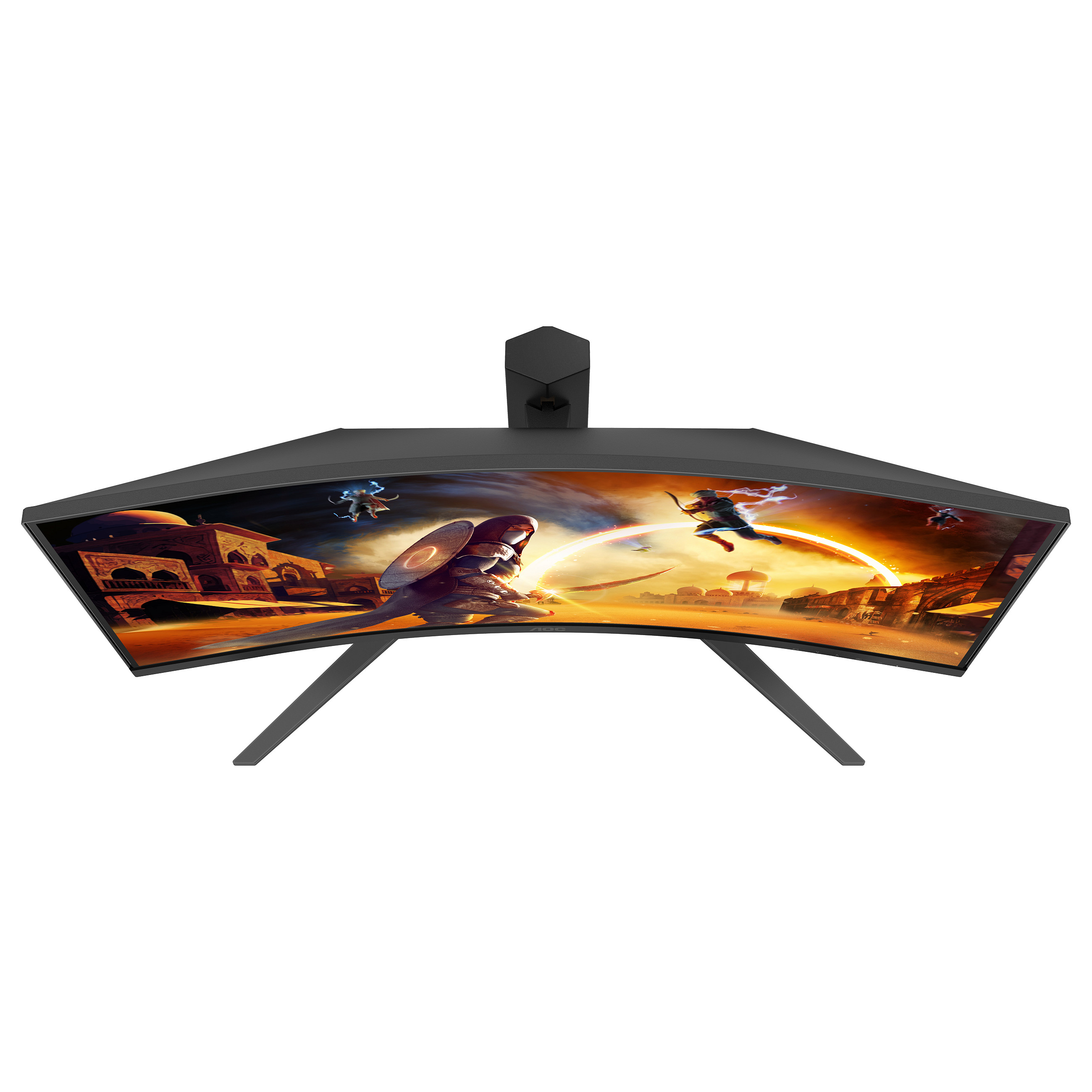 Monitor Gaming AOC G4 C32G4Z / 31.5" / Full HD VA Curved / 180Hz / 4ms / Speakers - Zezë+Kuqe - 12