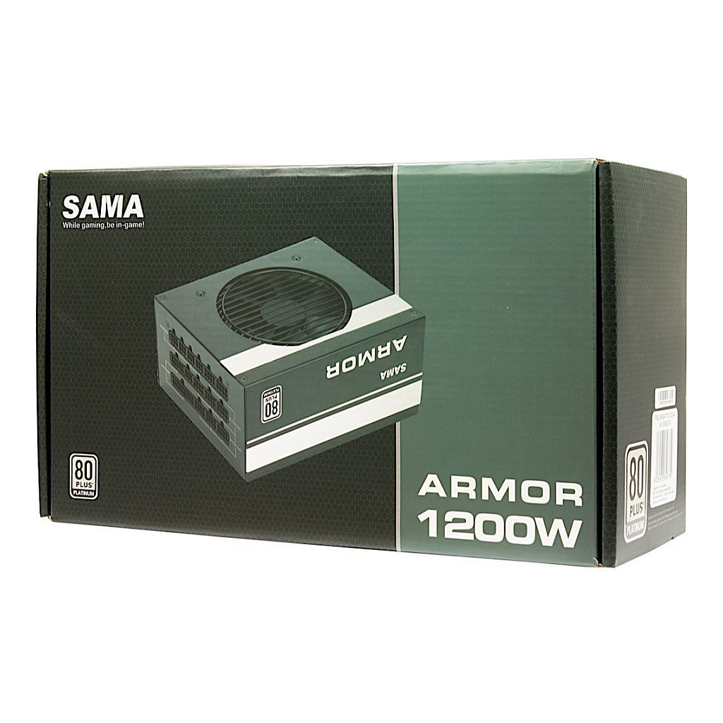 Furnizues Energjie Inter-Tech SAMA FTX-1200-A Armor / 1200W / ATX / 80 PLUS Platinum / ATX 2.4 / Fully Modular – Zezë - 5