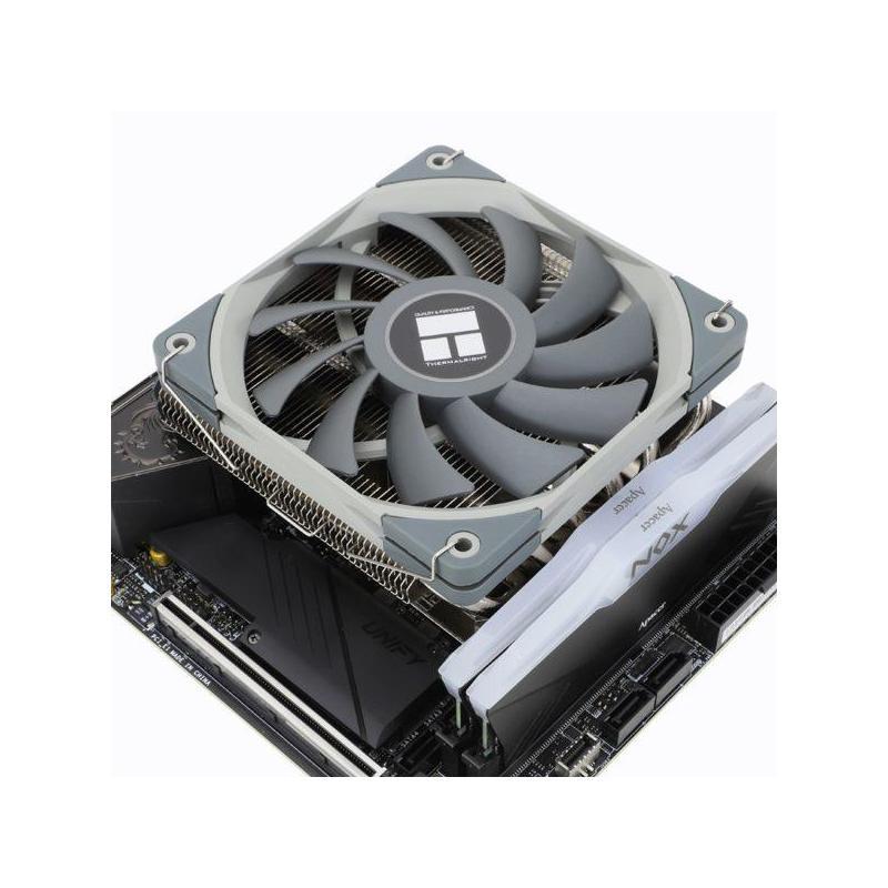 Ftohës për Procesor Thermalright AXP120 X67, Low Profile, 120mm, 67mm - Zezë/Hiri - 2