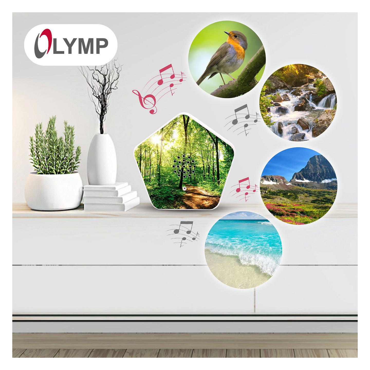 Pajisje për tinguj natyre Olympia Sounds of Nature 8001 – Bardhë - 2