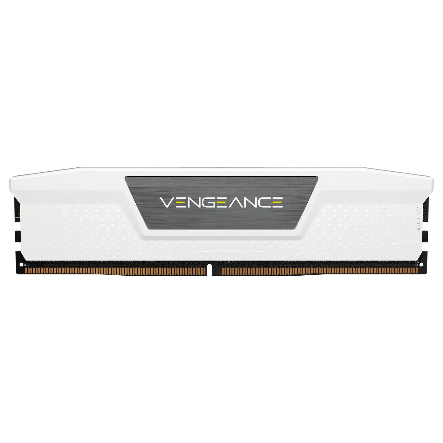 RAM Memorie DDR5 Corsair Vengeance, 32GB (2x16GB), 6000MHz, CL36, 288-pin, 1.35V - Bardhë - 3
