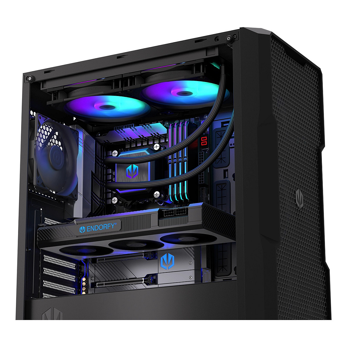 Ftohës për Procesor Endorfy Navis F280 ARGB / 280mm / AIO / ARGB - Zezë - 8
