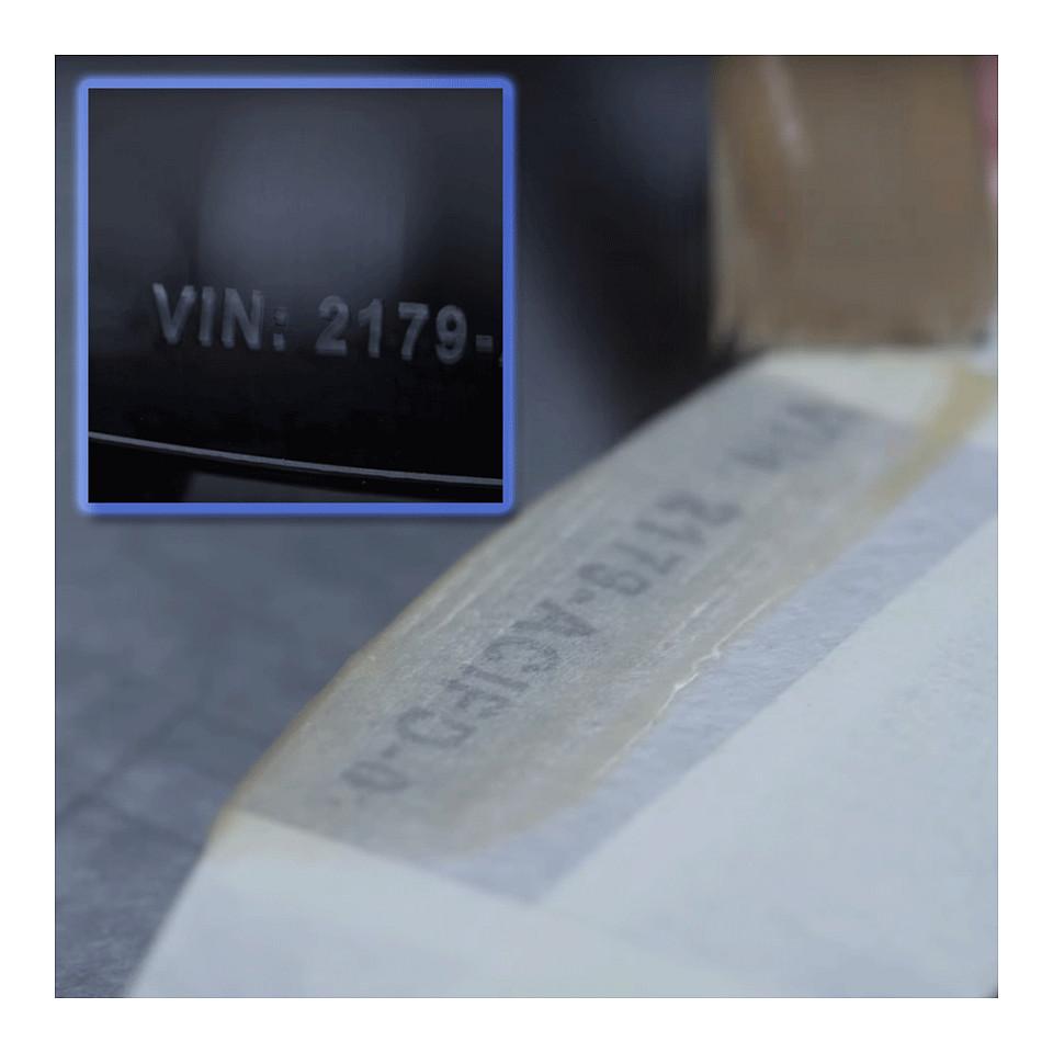 Shirit për Printer Brother STE-151 / 24 mm × 3 m - Zezë - 2
