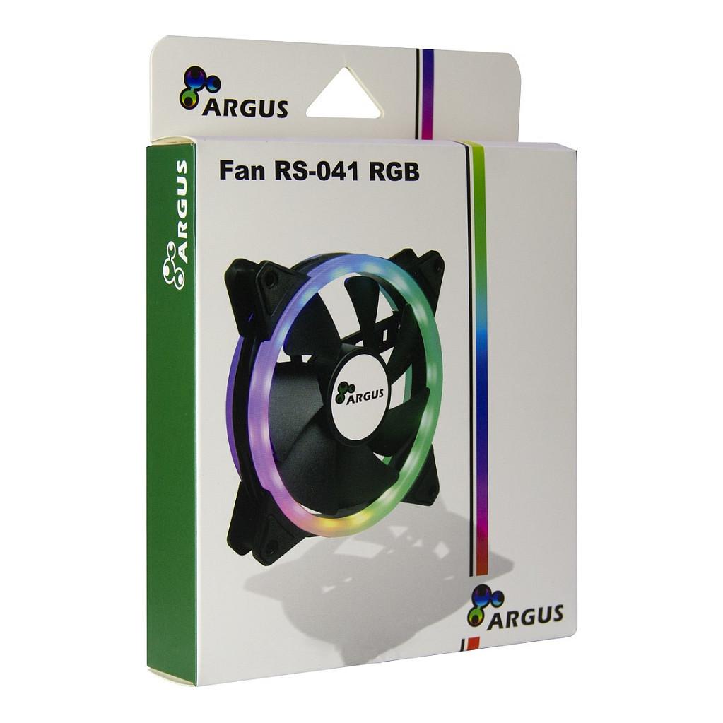Ftohës për Kasë Inter-Tech Argus RS-041 LED, RGB - Zezë - 4