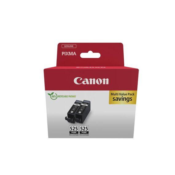 INK Canon PGI-525PGBK Twin Pack / 2 x 19ml / 2 x 341 faqe – Zezë
