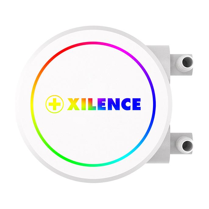 Ftohës për Procesor Xilence LQ240.W.ARGB, 240mm, 300W TDP, 2x120mm, ARGB - Bardhë - 8