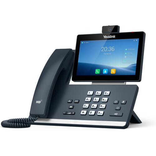 Telefon VoIP Yealink SIP-T58W, 1301112, 7", 1024 × 600, Touchscreen, CAM50, 720p30, Wi-Fi, Bluetooth 4.2, PoE - Hiri - 2