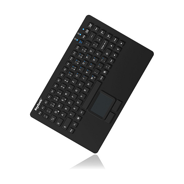 Tastierë me kabllo KeySonic KSK-5230 IN (US) / QWERTY / 87 Taste / USB - Zezë - 3