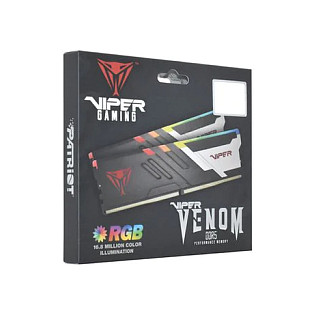 RAM Memorie DDR5 Patriot Viper Venom RGB PVVR532G680C34K / 32GB (2x16GB) / UDIMM / 6800MHz / CL34 / On-Die ECC / 288-pin - Zezë - 8